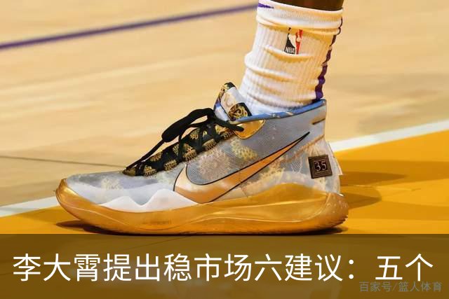 李大霄提出稳市场六建议：五个“翻倍”+先救港股